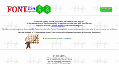 Desktop Screenshot of fontusa.com